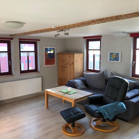 Appartement Café Landart im Thüringer Finistère à Plaue  Extérieur photo