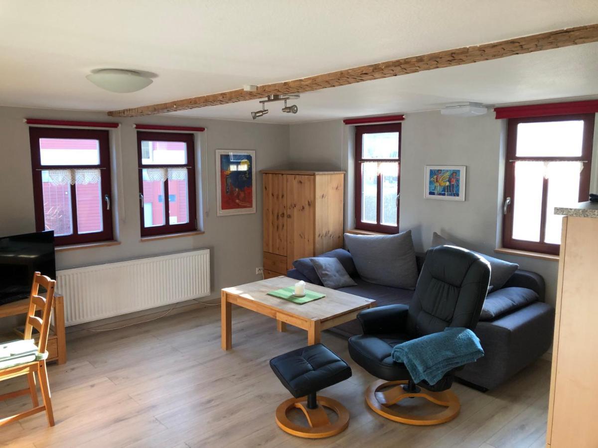 Appartement Café Landart im Thüringer Finistère à Plaue  Extérieur photo