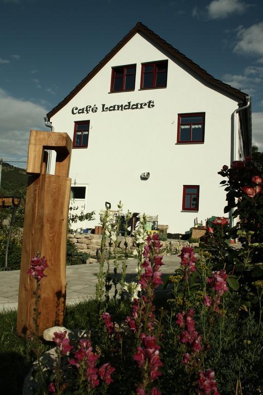 Appartement Café Landart im Thüringer Finistère à Plaue  Chambre photo