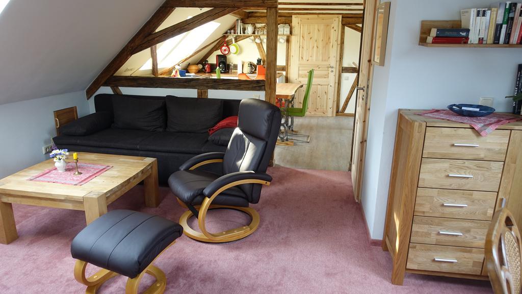 Appartement Café Landart im Thüringer Finistère à Plaue  Extérieur photo