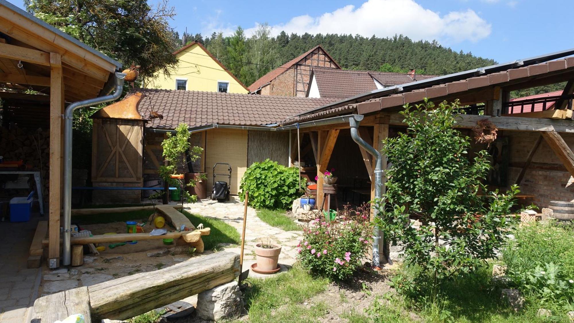 Appartement Café Landart im Thüringer Finistère à Plaue  Extérieur photo